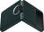 Samsung Silicone Cover with ring for Galaxy Z Flip 3 5G green 