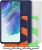 Samsung Silicone Cover with strap for Galaxy S21 FE white 