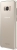 Samsung clear Cover for Galaxy S8+ gold 