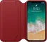 Apple кожа Folio Case для iPhone X Red