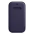 Apple кожаный чехол с MagSafe для iPhone 12/12 Pro Dark Purple