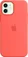 Appleсиликон Case с MagSafe для iPhone 12/iPhone 12 Pro Citrus Pink