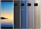 Samsung Clear Cover для Galaxy Note 8 Blue