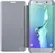 Samsung Clear View Cover для Galaxy S6 Edge+ Silver