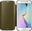 Samsung Clear View Cover для Galaxy S6 Edge gold
