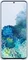 Samsung Leather Cover для Galaxy S20+ blue coral