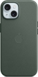 Apple Feingewebe case with MagSafe for iPhone 15 immergrün