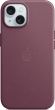 Apple Feingewebe case with MagSafe for iPhone 15 Mulberry