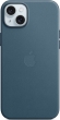 Apple Feingewebe case with MagSafe for iPhone 15 Plus pacific blue