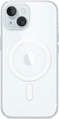 Apple clear case with MagSafe для iPhone 15 прозрачный