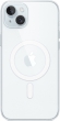 Apple clear case with MagSafe for iPhone 15 Plus transparent
