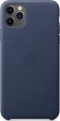 Apple iPhone 11 Pro Max Leather Case Midnight Blue