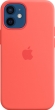 Apple iPhone 12 mini Silicone Case with MagSafe Pink Citrus