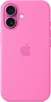 Эпл silicone case with MagSafe для Айфон 16 peony