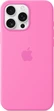 Эпл silicone case with MagSafe для Айфон 16 Про Макс peony