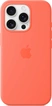 Эпл silicone case with MagSafe для Айфон 16 Про mandarin