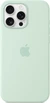 Эпл silicone case with MagSafe для Айфон 16 Про Макс Aquamarin
