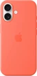Эпл silicone case with MagSafe для Айфон 16 mandarin