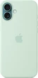 Эпл silicone case with MagSafe для Айфон 16 Плюс Aquamarin