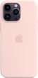 Apple silicone case with MagSafe для iPhone 14 Pro Max kalkrosa