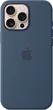 Apple silicone case with MagSafe для iPhone 16 Pro Max Denim