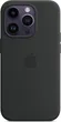 Apple silicone case with MagSafe для iPhone 14 Pro midnight