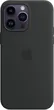 Apple silicone case with MagSafe для iPhone 14 Pro Max midnight