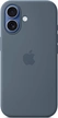 Apple silicone case with MagSafe для iPhone 17 maritime синий