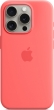 Apple silicone case with MagSafe for iPhone 15 Pro Guave