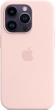Apple silicone case with MagSafe for iPhone 14 Pro kalkrosa