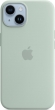 Apple silicone case with MagSafe for iPhone 14 agavengrün