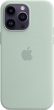 Apple silicone case with MagSafe for iPhone 14 Pro Max agavengruen