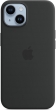 Apple silicone case with MagSafe for iPhone 14 midnight
