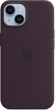 Apple silicone case with MagSafe for iPhone 14 elderflower