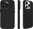 Decoded AntiMicrobial Silicone Back Cover for Apple iPhone 15 Pro Max Graphine