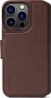 Decoded Leather Detachable wallet MagSafe for Apple iPhone 14 Pro chocolate Brown 