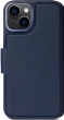 Decoded Leather Detachable wallet MagSafe for Apple iPhone 14 Plus Navy