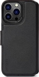 Decoded Leather Detachable wallet MagSafe for Apple iPhone 14 Pro black