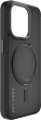 Decoded recycled plastic Loop Stand Back Cover for Apple iPhone 15 Pro transparent/black