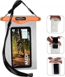 Fidlock Hermetic Dry Bag Medi transparent/orange (D-11111A-F0000(OTT))