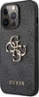 Guess Hard Cover 4G Metal Logo для Эпл Айфон 13 Про серый