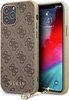 Guess Hard Cover 4G Charms для Эпл Айфон 12 Про Макс серый
