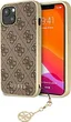 Guess Hard Cover 4G Charms для Apple iPhone 13 brown