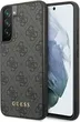 Guess Hard Cover 4G Metal Gold Logo для Samsung Galaxy S23+ grey