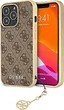 Guess Hard Cover 4G Charms для Apple iPhone 13 Pro Max brown