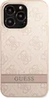 Guess Hard Cover 4G Stripe для Apple iPhone 13 Pro pink