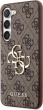 Guess Hard Cover 4G Metal Logo for Samsung Galaxy S23 brown