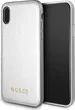 Guess Hard Cover Iridescent для Apple iPhone X silver