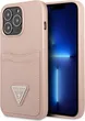 Guess Hard Cover Saffiano Double Card для Apple iPhone 13 Pro Max pink