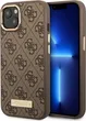 Guess Hard case 4G MagSafe для Apple iPhone 14 Plus brown